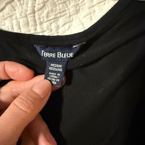 Terre Bleue Elegant Black Top